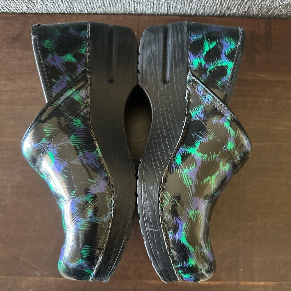 Dansko Professional Nurse Clogs Women's Size EU 38 US 7 Multi Colored Comfort - Picture 3 of 10